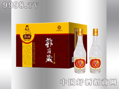 53度郭府藏清香型酒500ml×12