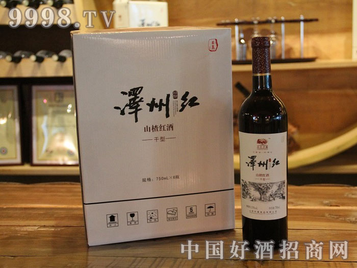 澤州紅山楂紅酒750ml×6瓶