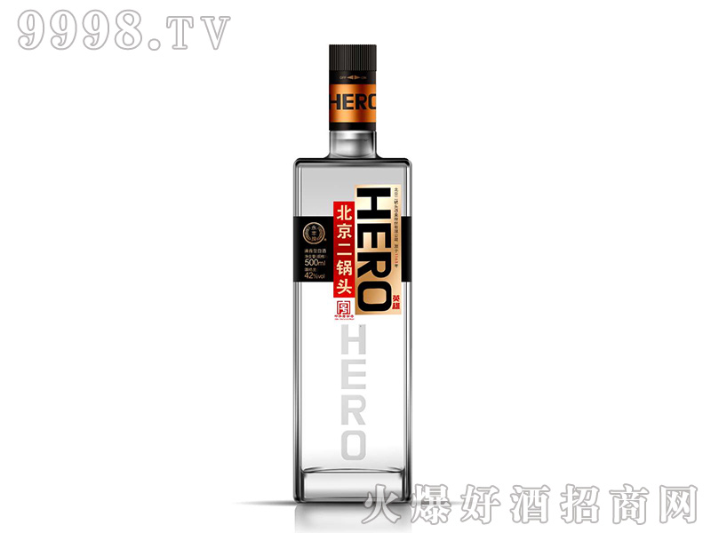 永豐牌·黑方英雄42°500mlx6清香型白酒