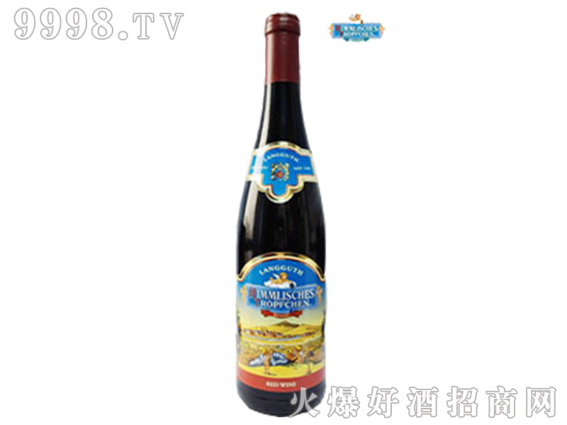 小天使半甜紅葡萄酒法國(guó)半甜12度750ML