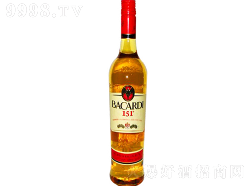 百加得151朗姆酒750ml