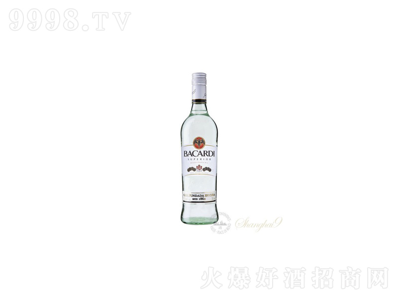 百加得高級白朗姆酒750ml