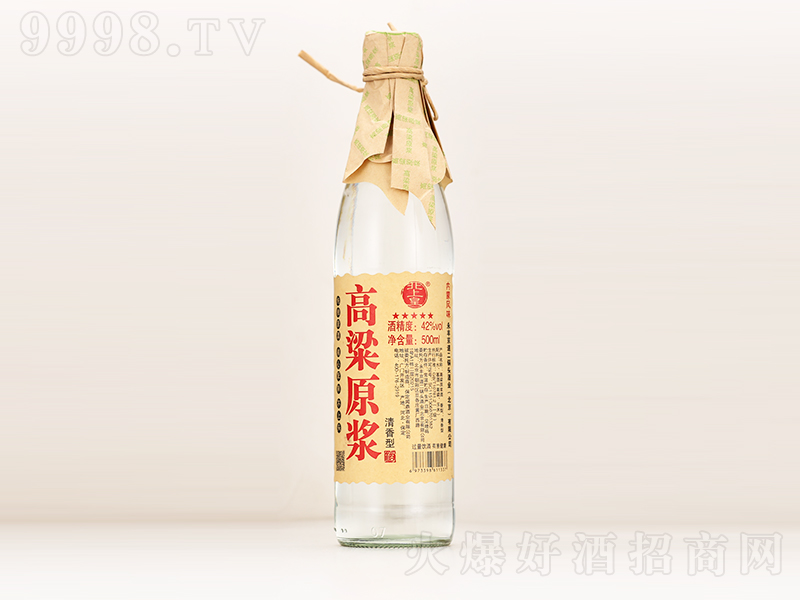 北上皇高粱原漿酒 清香型【42°500ml】