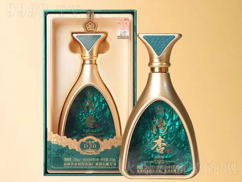 汾杏酒大聯歡D20 清香型【53度 475ml】