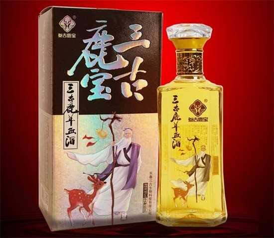 叁古鹿寶三古鹿茸血酒36度500ml裝價格 叁古鹿寶三古鹿茸血酒36度500ml裝價格