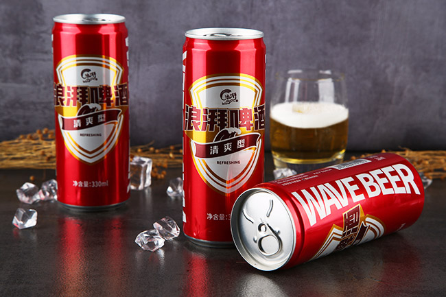 浪湃啤酒清爽型330ml