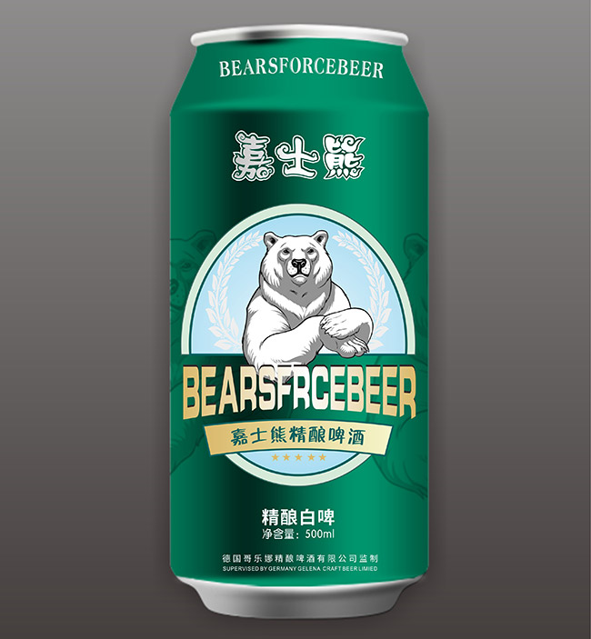 嘉士熊精釀啤酒【11.7°500ml】