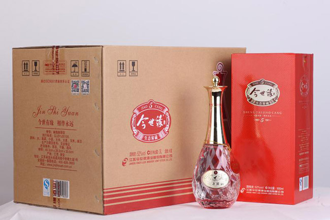 今世緣酒年份窖藏5 52°500ml濃香型白酒