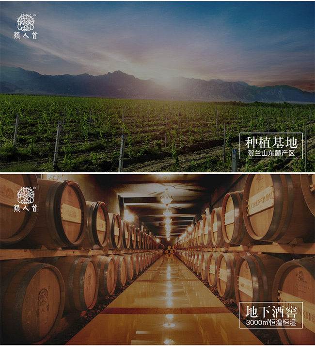 類人首2009經典干紅葡萄酒12°750ml