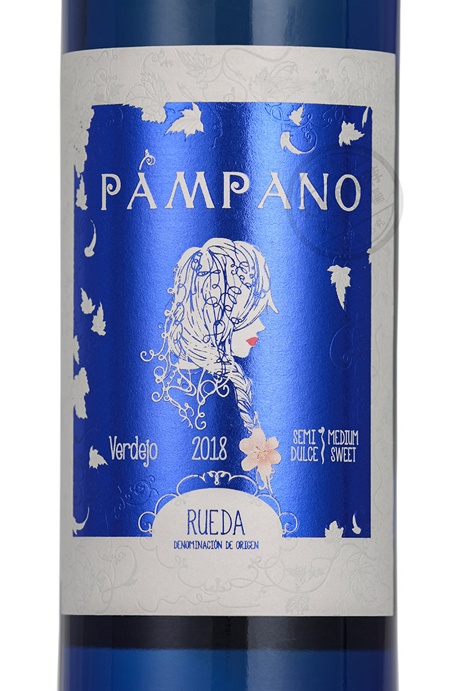 西班牙藍色少女半甜白葡萄酒