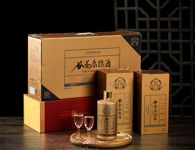 谷養(yǎng)康糧酒金窖齡