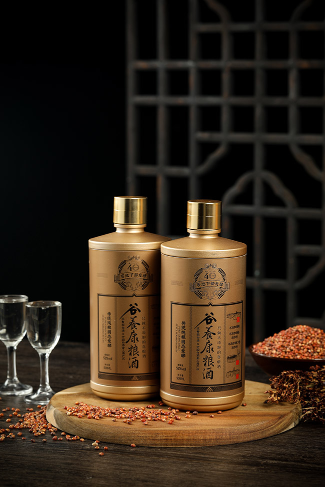 谷養(yǎng)康糧酒金窖齡