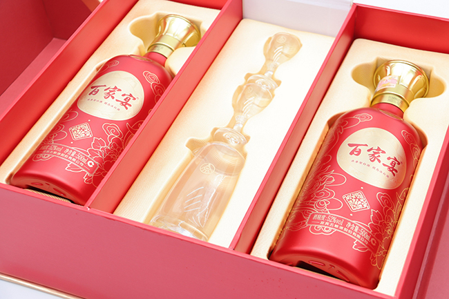 百家宴酒雙支禮盒 濃香型【52° 500ml】
