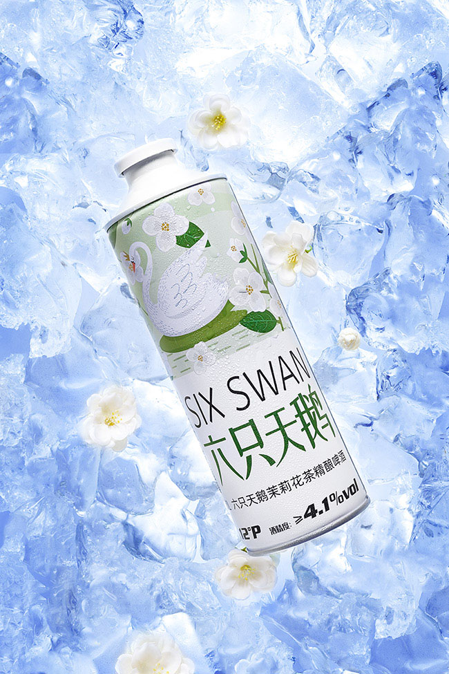 六只天鵝茉莉花茶精釀啤酒【12° 1L】